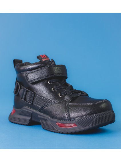 Fiú fekete bokacsizma