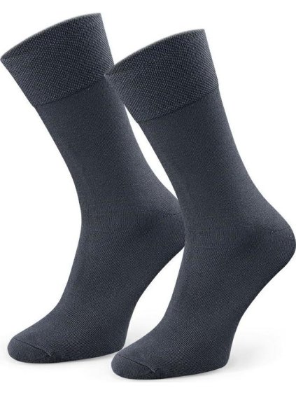 Grafitszürke férfi bambusz zokni Cikksz. 086