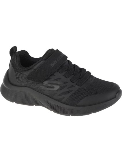 Fekete fiú tornacipő Skechers Microspec Texlor