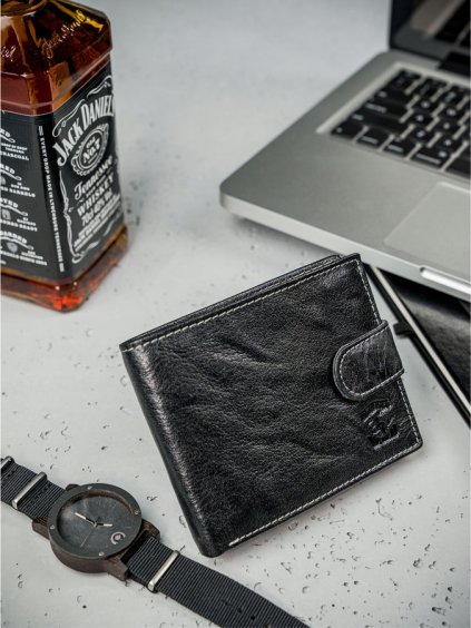 Always Wild fekete elegáns férfi pénztárca A280