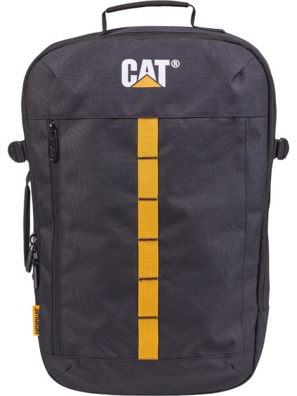 Fekete férfi tágas hátizsák Caterpillar Tactical Cabin Backpack