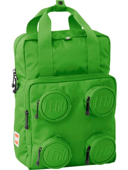 Zöld hátizsák LEGO Brick 2x2 Backpack