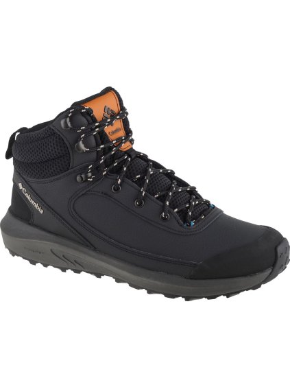 Fekete túrabakancs Columbia Trailstorm Peak Mid