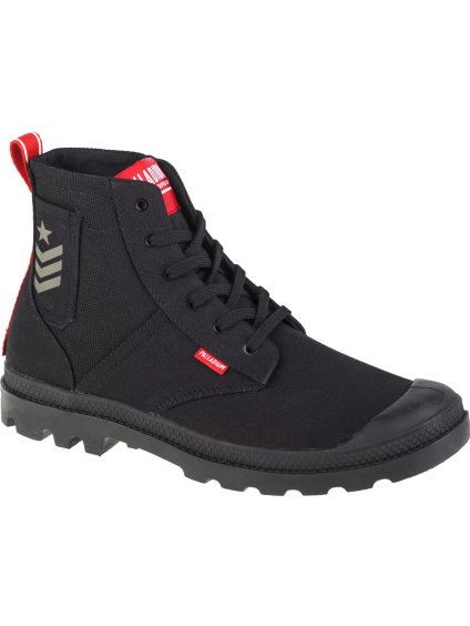 Fekete női Palladium Pampa Hi Army bokacsizma