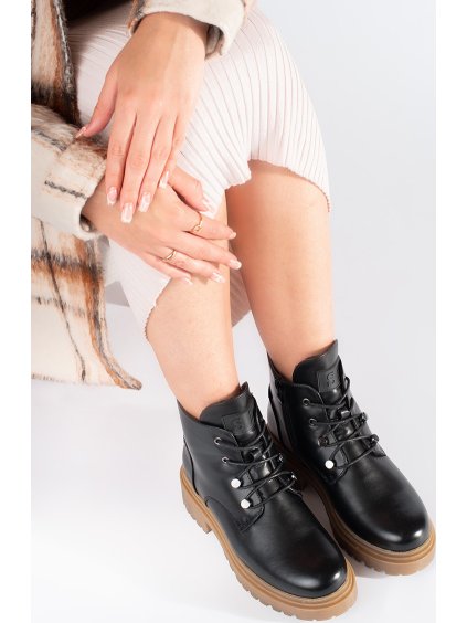 Női Sergio Leone fűzős bokacipő