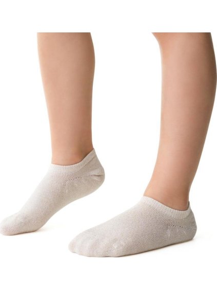 Arany bambusz alacsony zokni lányoknak Art.152