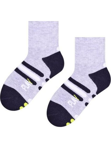 Szürke-kék fiú zokni Art. 014