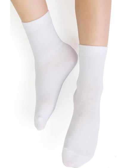 Fehér bambusz zokni gyerekeknek Art.145