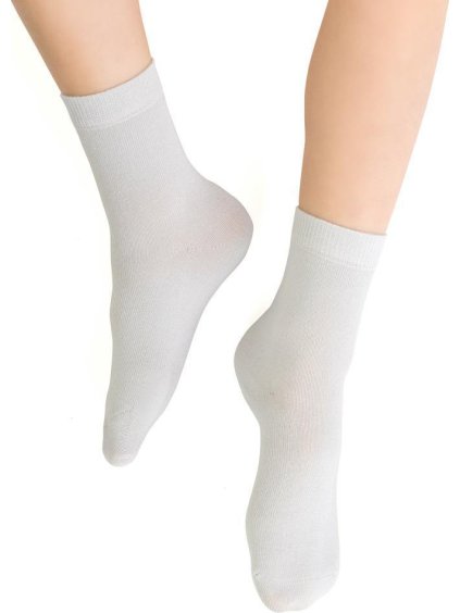 Világosszürke unisex zokni gyerekeknek Art.145