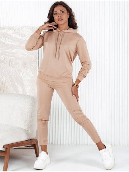 Bézs színű női tréningruha szett MIGEL