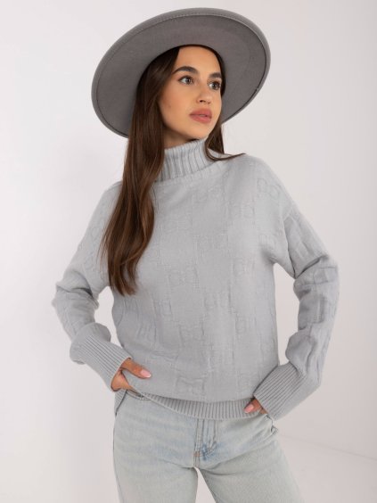 Szürke mintás garbó