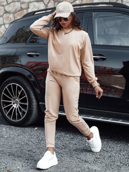 Bézs tréningruha szett MILIAN