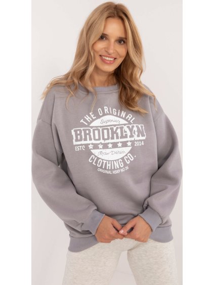 Szürke női pulóver BROOKLYN