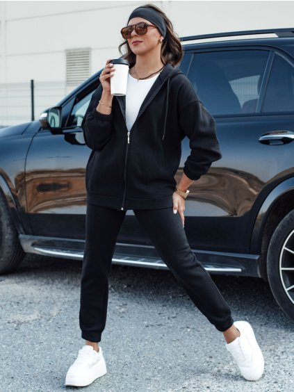 Fekete női tréningruha szett AMILIA PREMIUM