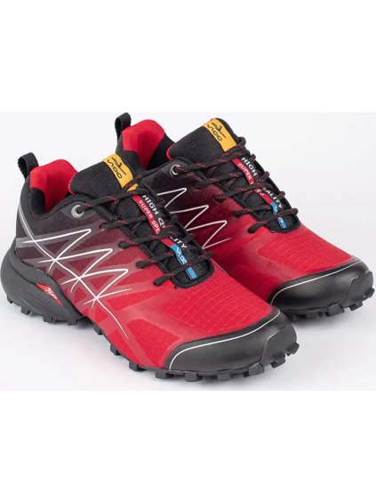 Piros női túracipő VICO