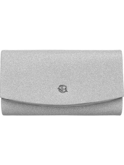 Rovicky ezüst kistáska csillogó textúrával és levehető lánccal