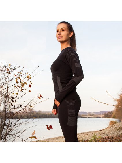 Női varrás nélküli termo alsónemű