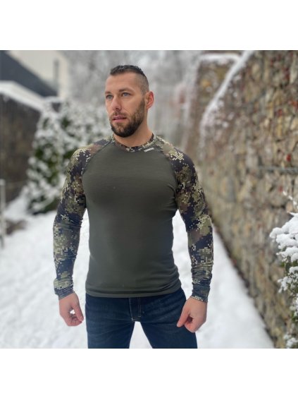 Férfi funkcionális póló nyomtatással