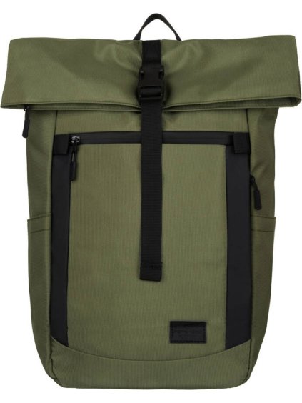 Peterson khaki roll-top sport hátizsák
