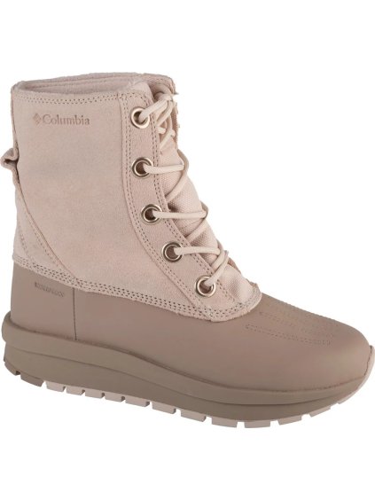 Púderszínű hótaposó Columbia Moritza Shield Omni-Heat