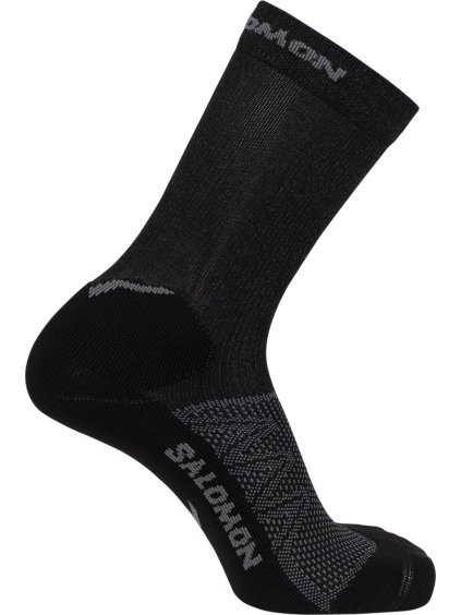 Salomon Speedcross Crew Socks fekete futózokni