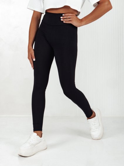 Női fekete leggings FITRIBS