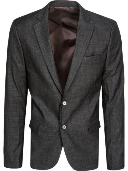 Fekete férfi lezser zakó