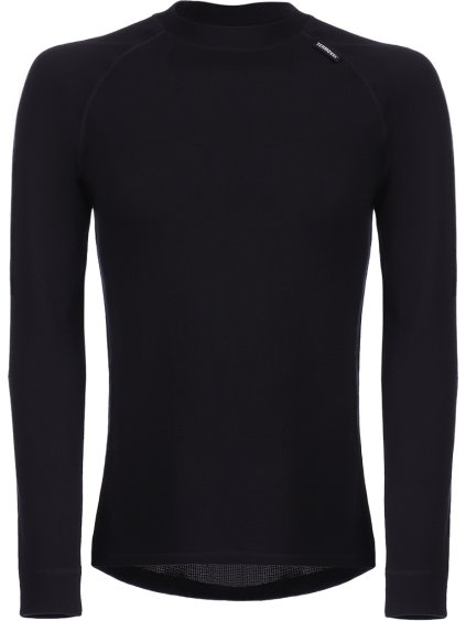 Fekete férfi termopóló, hosszú ujjú