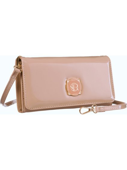 Rovicky bézs mini kézitáska telefonzsebbel