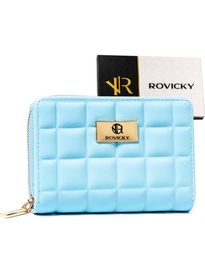 Világoskék női pénztárca Rovicky V297