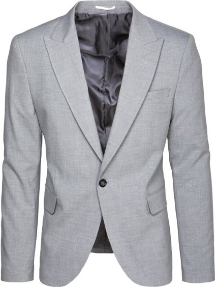 Világosszürke férfi zakó