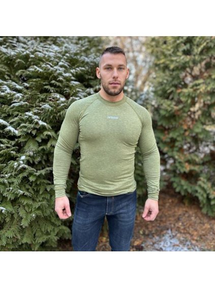 Férfi melírozott termopóló