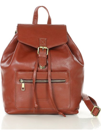 MARCO MAZZINI Barna hátizsák zsebbel