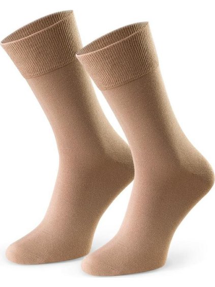 Bézs színű férfi bambusz zokni Art.124