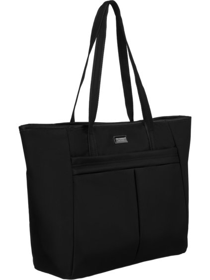 Fekete Peterson cipzáras shopper táska