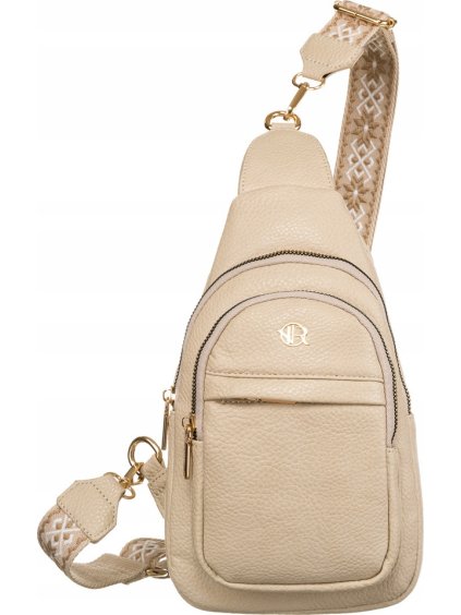 Rovicky Beige crossbody táska levehető pénztárcával