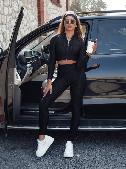 Fekete női sport szett PANAMERA II