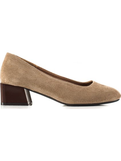 Bézs női körömcipők BASIC