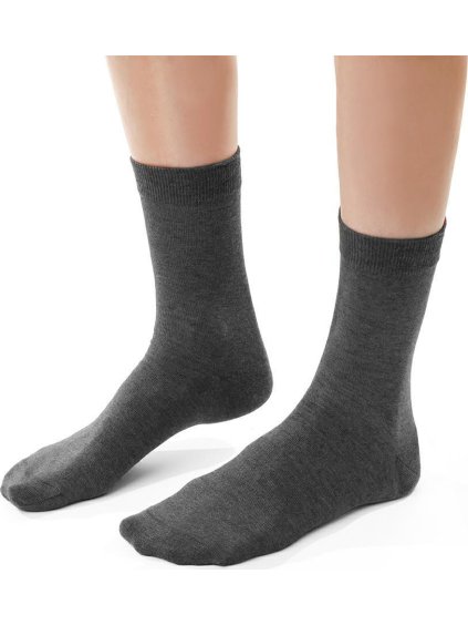 Szürke női kasmír zokni Art.083