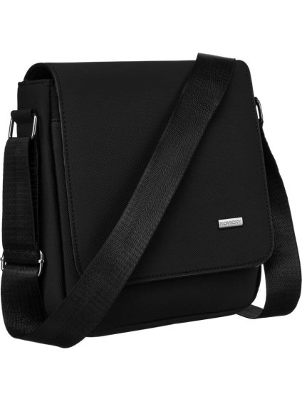 Rovicky férfi fekete válltáska fedéllel