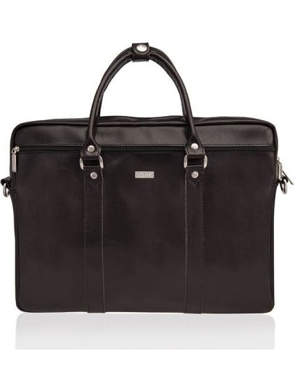 Férfi barna bőr táska SOLIER (Méret ONE SIZE)