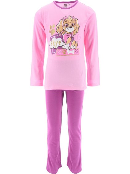 Pink Paw Patrol kétrészes pizsama lányoknak