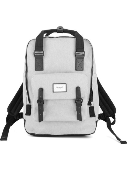 Himawari tágas világosszürke hátizsák laptop zsebbel