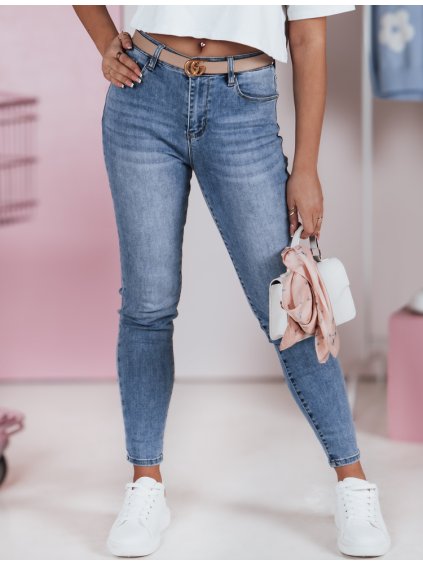 Női kék szűk farmer SKINNTON