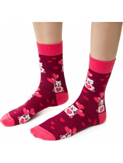 Női magas zoknik STEVEN