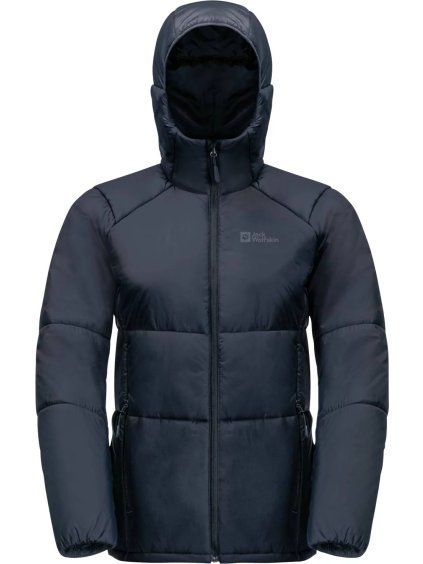 Fekete női kabát Jack Wolfskin Bergland INS Hoody W