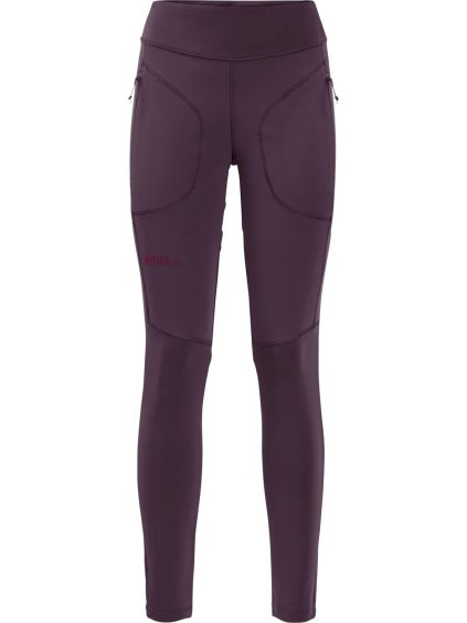 Lila női outdoor nadrág Jack Wolfskin Salmaster Pants W