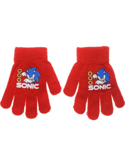 Sonic the Hedgehog vörös fiú kesztyű