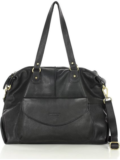 MARCO MAZZINI Fekete női shopper táska