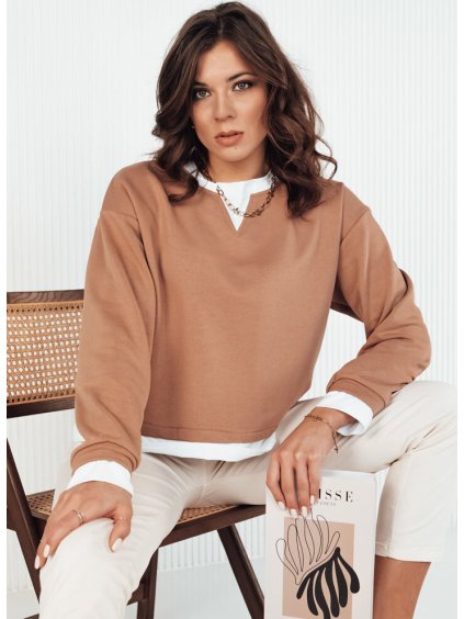 Barna pulóver LORAN